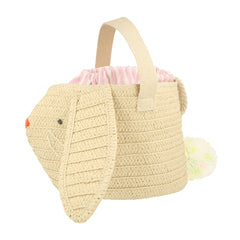 Stripy ear bunny basket bag