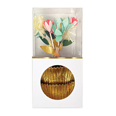 Flower bouquet cupcake kit