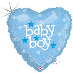 Balloon Baby Boy heart