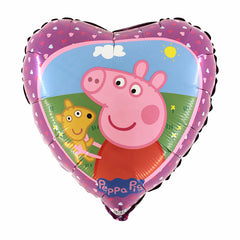 Balloon Peppa Pig heart