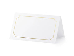 Gold Frame Place Cards