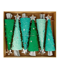 Christmas tree Crackers (set of 6) - MERI MERI