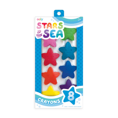 Stars of the sea - crayons set of 8
