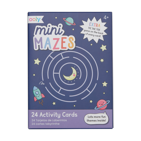 24 activity cards - mini mazes
