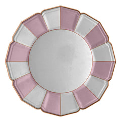 8 Pink Candy Dinner Plates