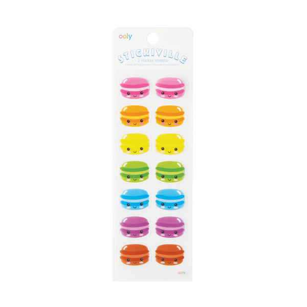 Stickiville Happy Macarons Stickers