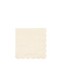 Cream paper napkins S