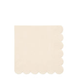 Cream Paper Napkins L