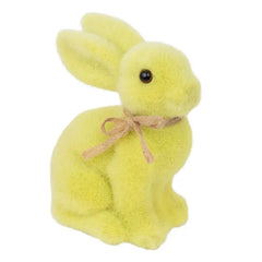 Small Yellow Easter Bunny Table Decoration - 15cm