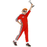 Formula 1 Racer Costume 2 pieces for Children - Size 134-152