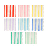 Mixed stripe napkins S