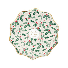 Holly pattern side plates
