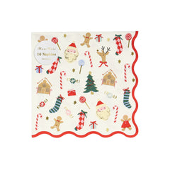 Jolly Christmas napkins L