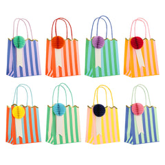 Stripe Party Bags (x 8)