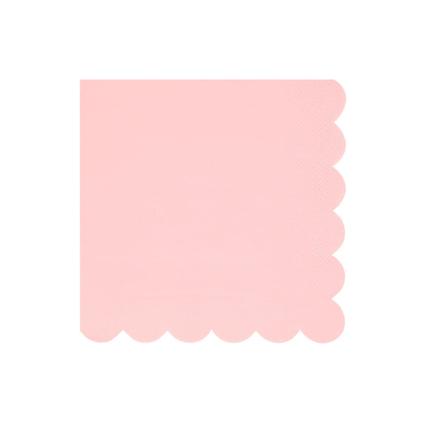 Cotton candy pink napkins L