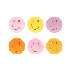 Happy Face Icons Surprise Balls (x 6)