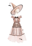 Glam Witch Dress with Hat
