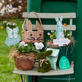 Recycled Paper Easter Bunny Basket