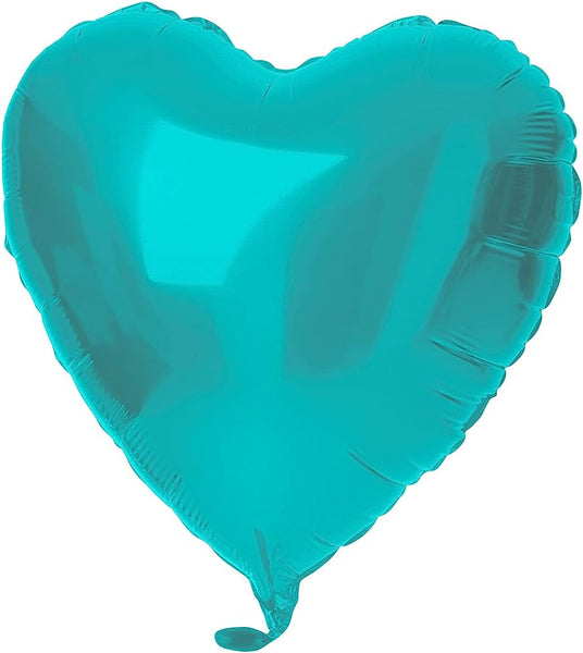 Foil Balloon Mint Pastel Matt Heart Size: 45 cm