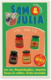 SAM AND JULIA - MINI BOX WITH Jam Jars