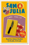 SAM AND JULIA - MINI BOX WITH Bread set