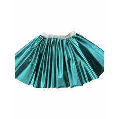 the Elastic Green Metallic Skirt