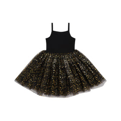 Black & Gold Sparkle Dress