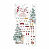 Woodland Fawn Sticker Earrings 30 pairs