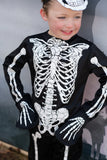 Glow in the Dark Skeleton Shirt, Pants & Mask