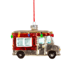 Mobile Home Shaped Bauble - SASS & BELLE