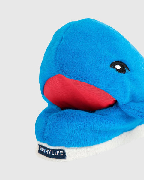 Whale slippers Blue