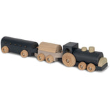 Wooden train blue - FSC  - KONGES SLØJD - 23 AW - wooden toys