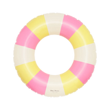 Petites Pommes 90cm Sally Swim Ring - BubbleGumm Pastel Yellow
