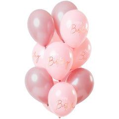 Balloons Elegant Lush Blush 33cm - 12 pieces