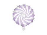 Foil Balloon Candy, 35cm, light lilac