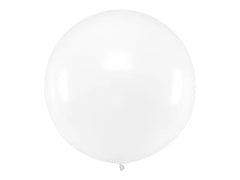 Round Balloon 1m, Pastel Clear