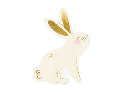 Napkins Bunny, mix, 14x15 cm