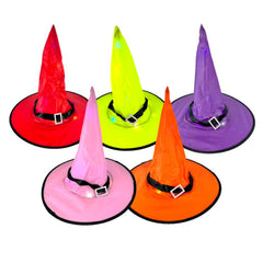 Witch hat light with LED colored