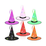 Witch hat light with LED colored