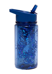 Drinking bottle glitter nights blue