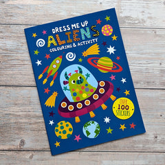 Dress Me Up Colouring and Activity Book - Aliens