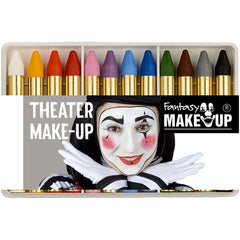 12 crayons Theater Make up