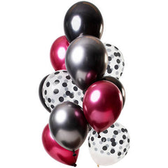 Balloons Dark Richness 33cm - 12 pieces