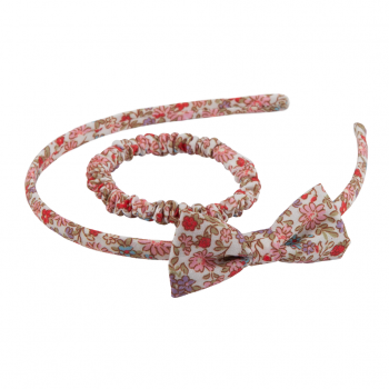 Hairband and scrunchie set floral