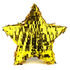 PINATA GOLD STAR FOIL  33 x 33 cm