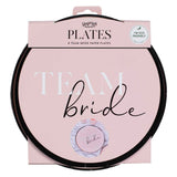 Team Bride Hen Party Paper Plates