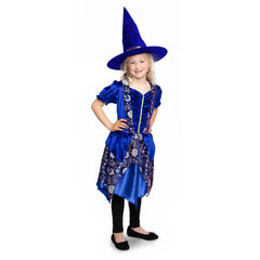 Witch Dress with Hat Dark Moon - Children’s size