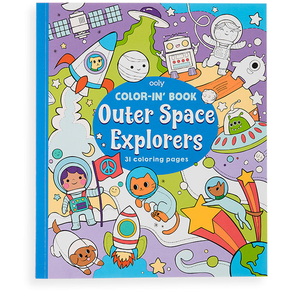 Colorin Book – Outer Space Explorers