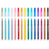 Rainbow Sparkle Glitter Markers – Set of 15