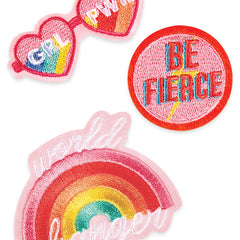 Patch Em Iron On Patches – Set of 3 – GRL PWR
